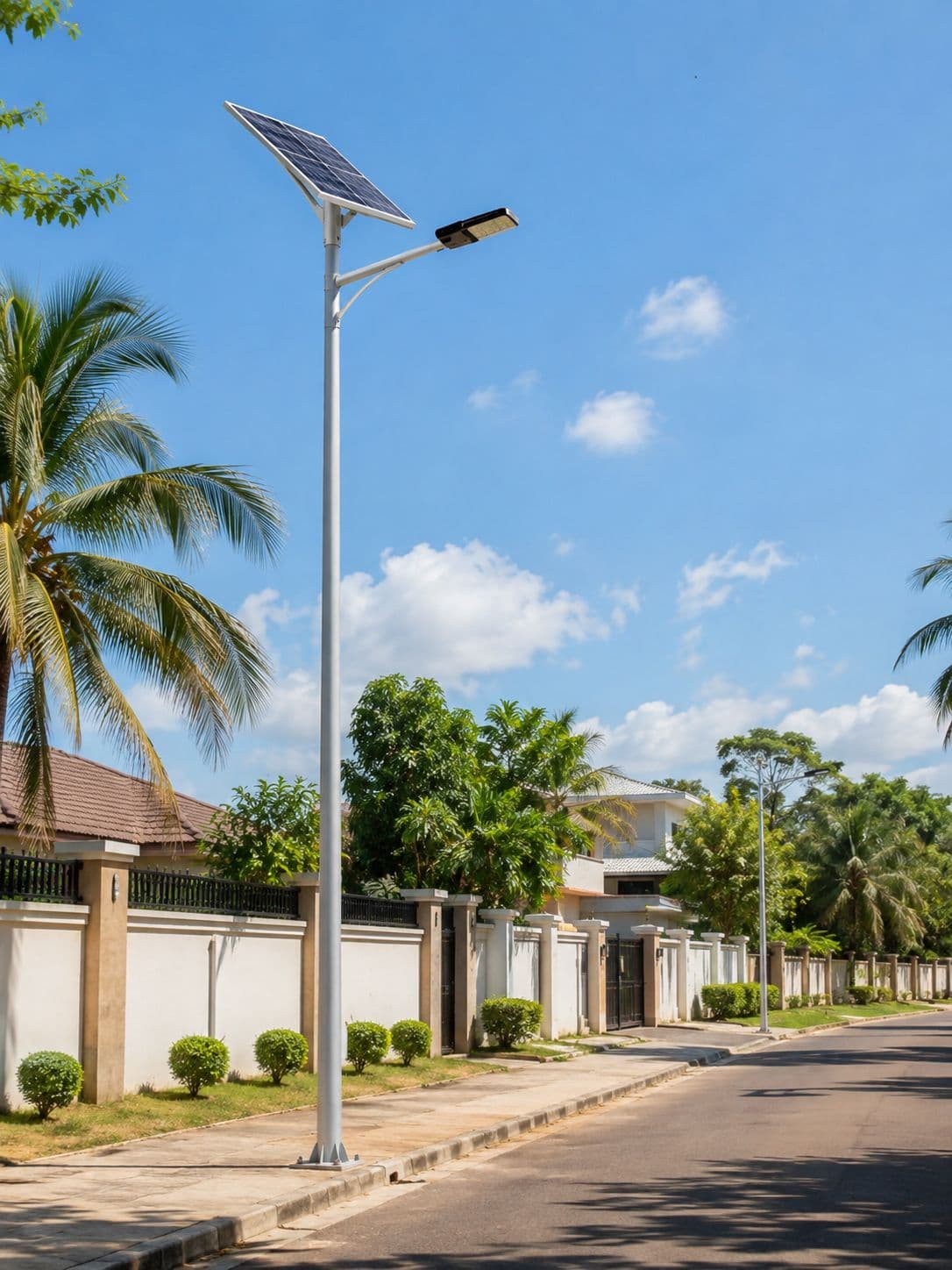 Lampadaire solaire 100 W